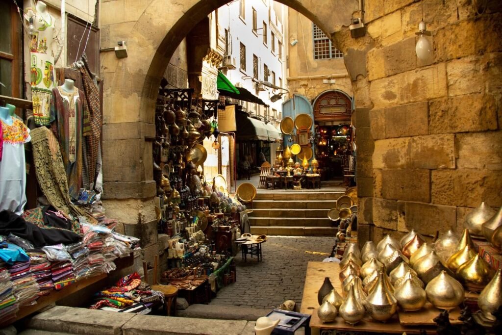 Photo du souk Khan El-Khalili
