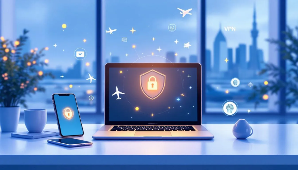 astuces pour protéger ses données personnelles en voyage à l'étranger représentation