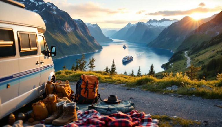 conseils pour préparer un road trip en Norvège représentation