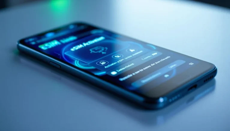 Représenatation de esim bouygues