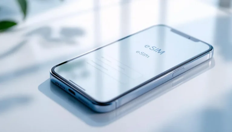 Représenatation de esim iphone 12
