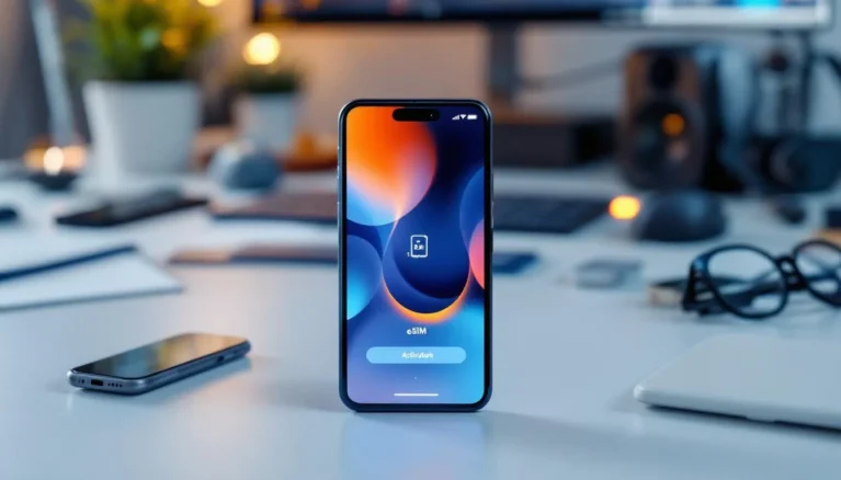 Représenatation de esim orange