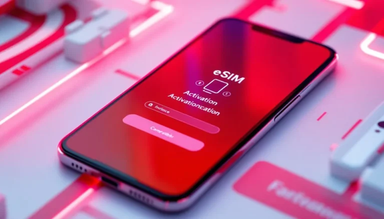 Représenatation de esim red