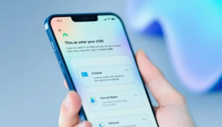 Représenatation de esim revolut