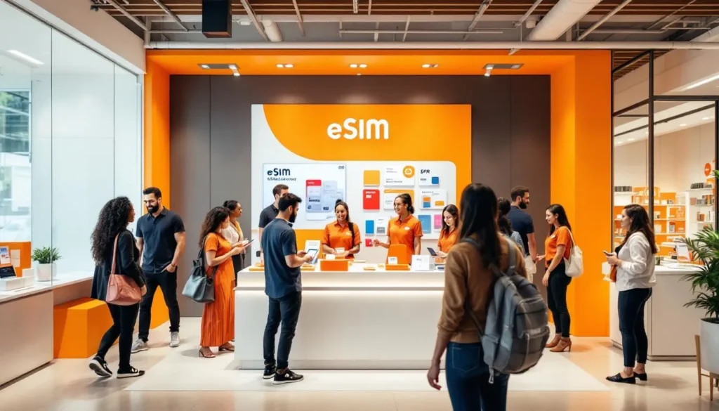 Représenatation de ou acheter esim sfr