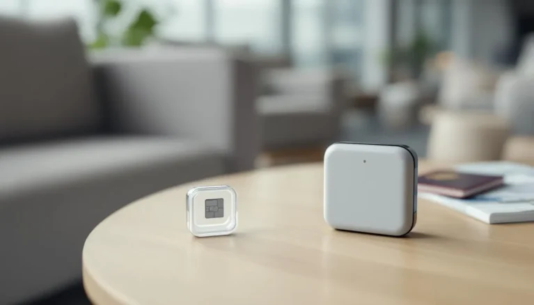 Repr&eacute;senatation de esim ou pocket wifi