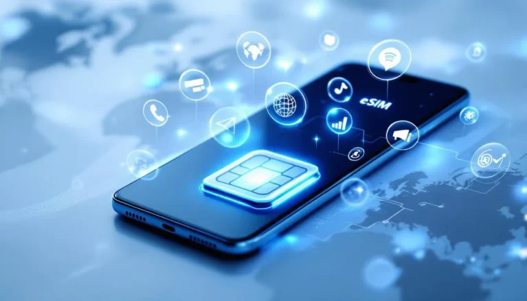 Repr&eacute;senatation de est-ce que l&rsquo;esim fonctionne a l&rsquo;etranger