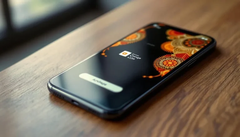 Repr&eacute;senatation de esim orange maroc