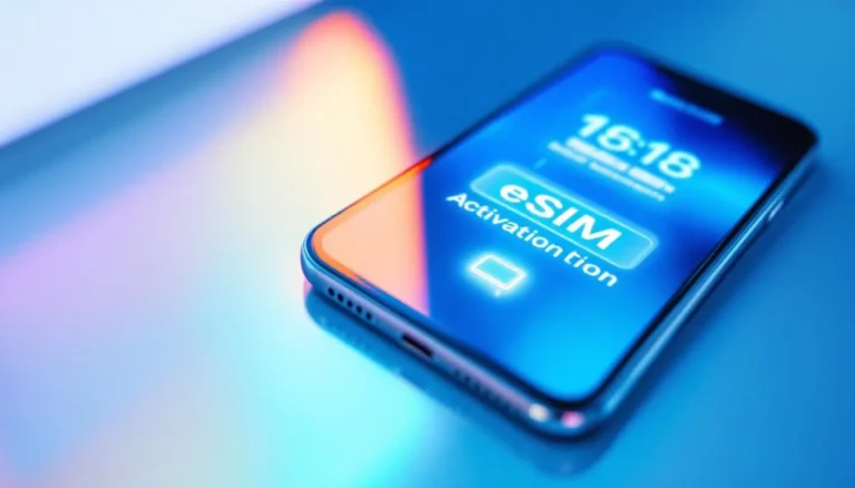 Repr&eacute;senatation de esim apple