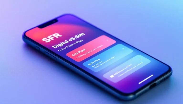 Repr&eacute;senatation de quelle esim sfr