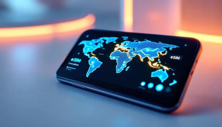 Repr&eacute;senatation de esim saily