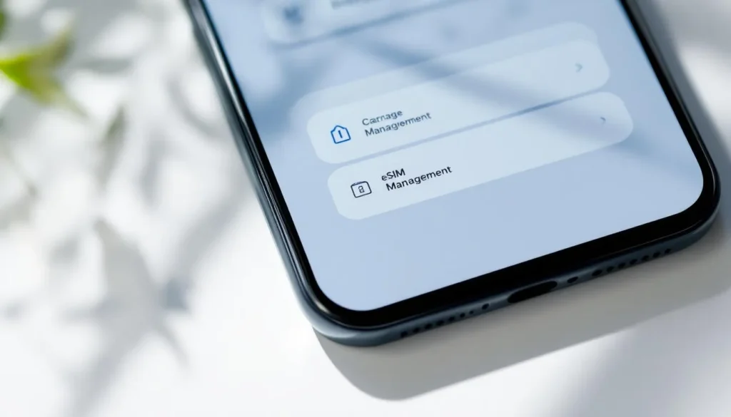 Représenatation de comment supprimer esim