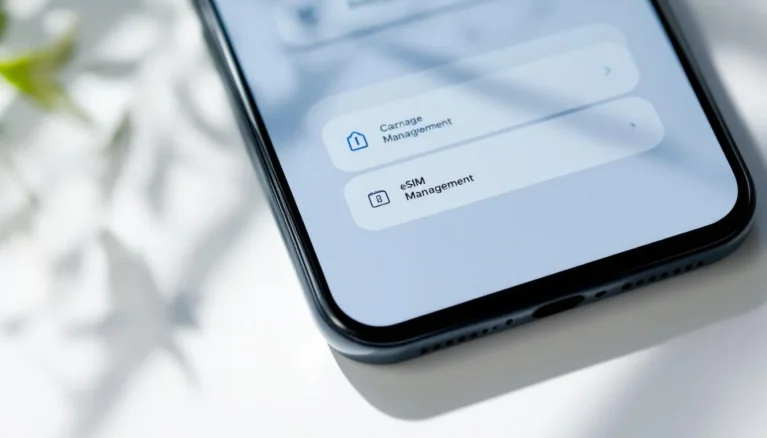 Représenatation de comment supprimer esim