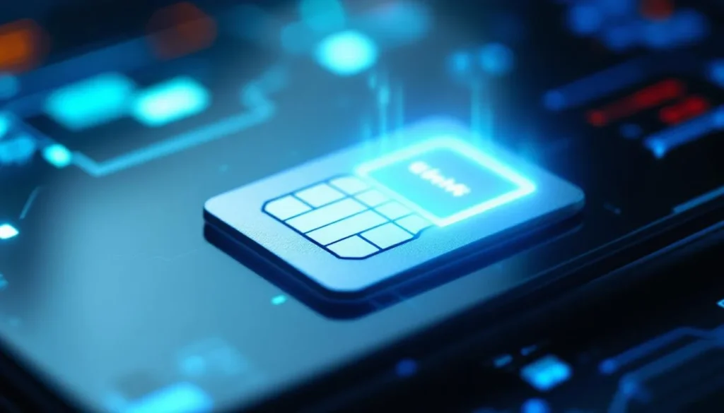 Représenatation de fin cartes sim