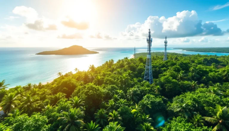 Représenatation de qualité mobile Antilles-Guyane