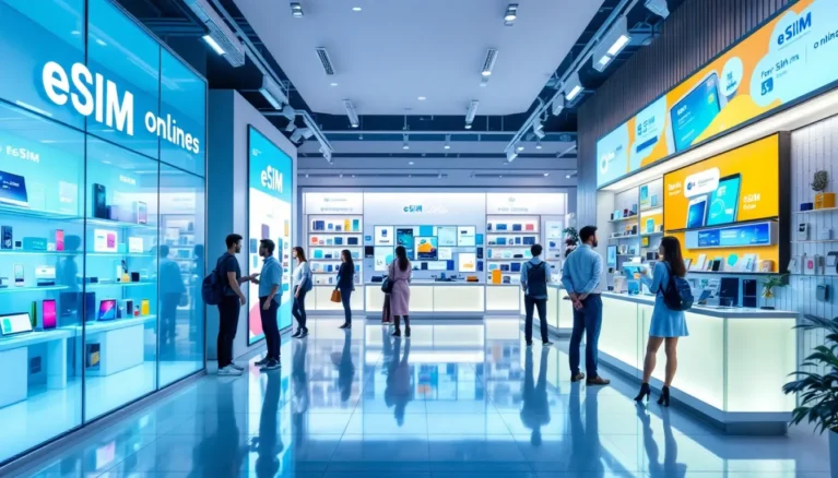 Représenatation de qui vend esim