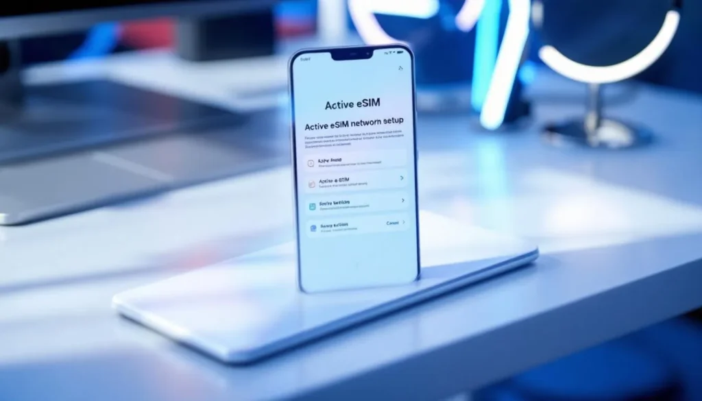 Représenatation de esim Algérie intégration