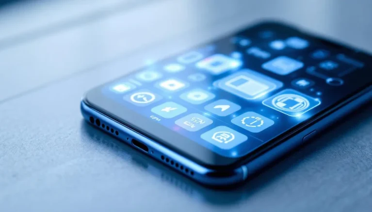 Représenatation de esim iphone 8