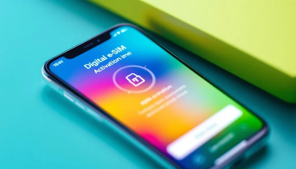 Représenatation de esim lycamobile