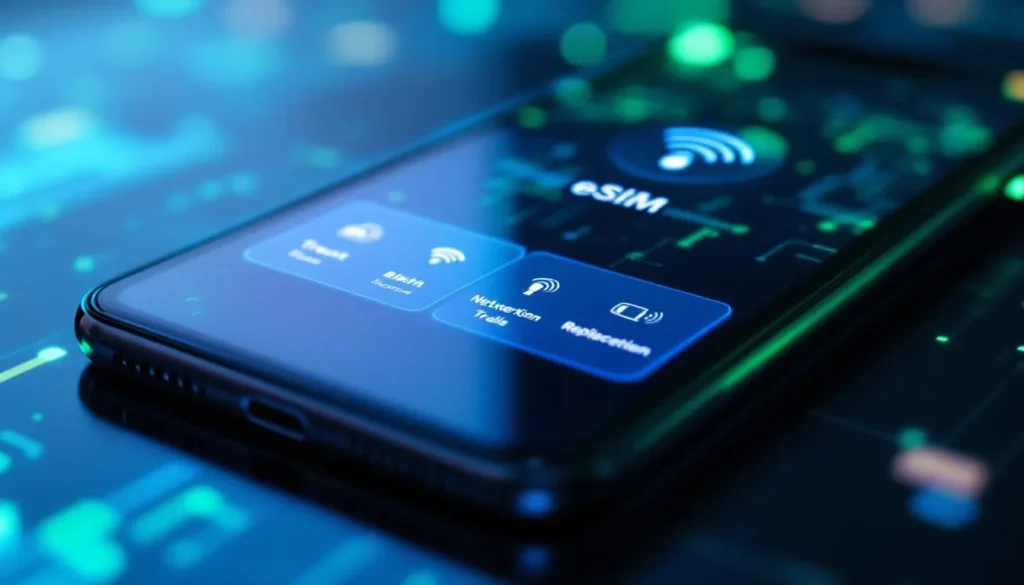 Représenatation de forfait esim