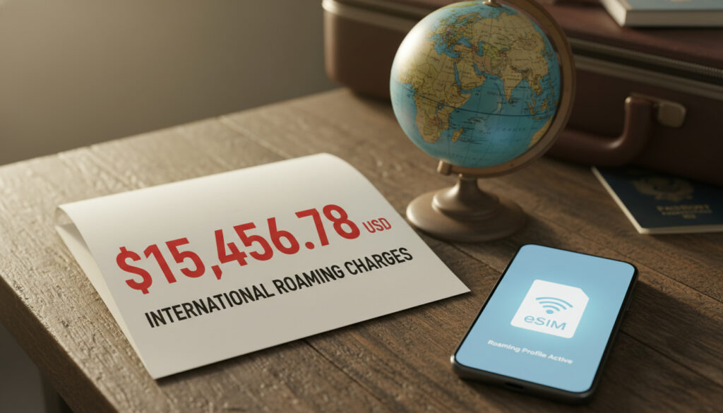 Représenatation de facture téléphonique vacance