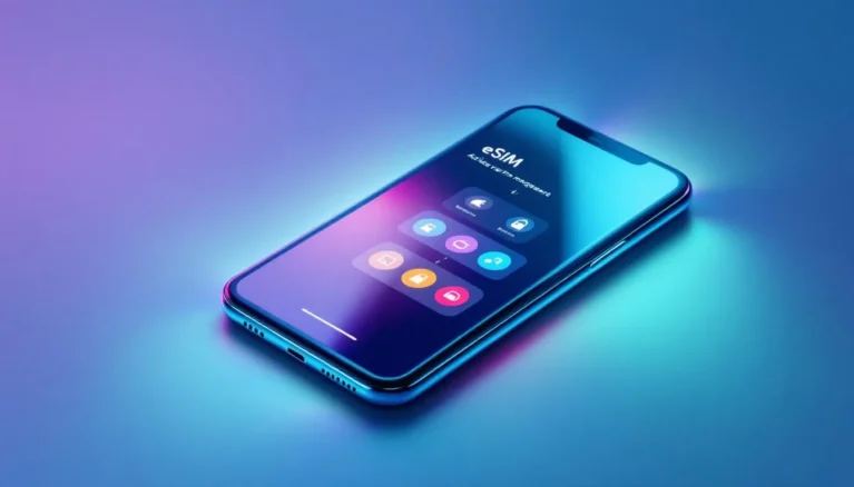 Représenatation de esim app