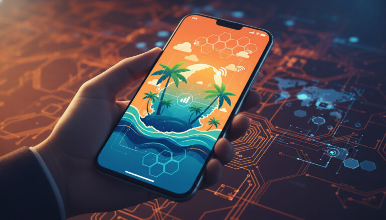 Représenatation de forfait free pour l'ile maurice