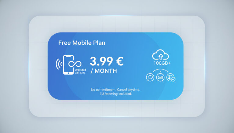 Représenatation de free forfait 3.99