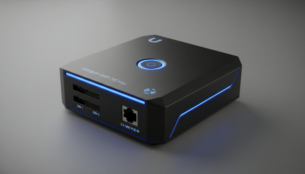 Représenatation de modem Ubiquiti UniFi 5G Max