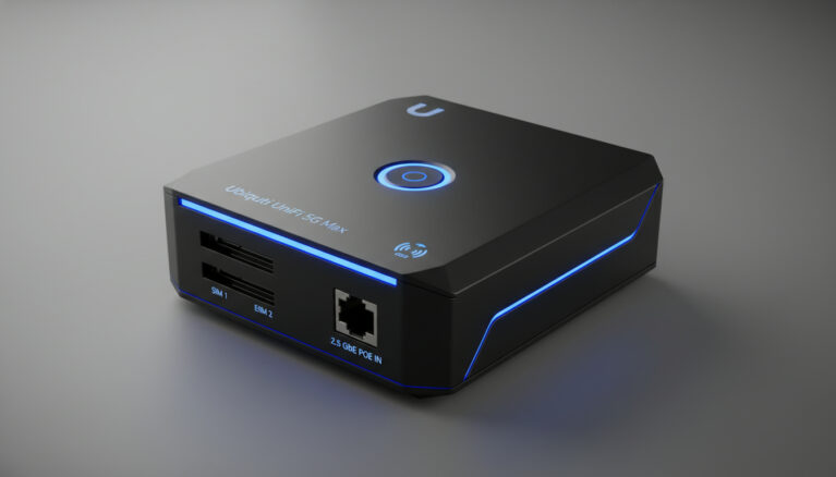 Représenatation de modem Ubiquiti UniFi 5G Max
