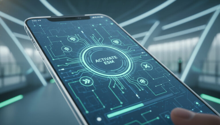 Repr&eacute;senatation de acheter donn&eacute;es esim