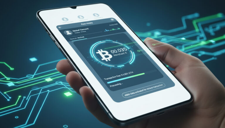 Représenatation de acheter esim crypto