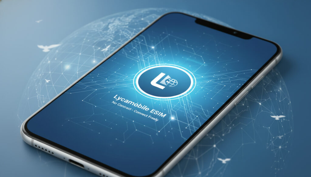 Représenatation de acheter esim lycamobile sans abonnement