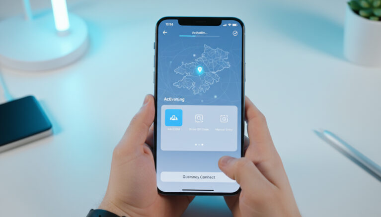 Représenatation de esim Guernesey intégration