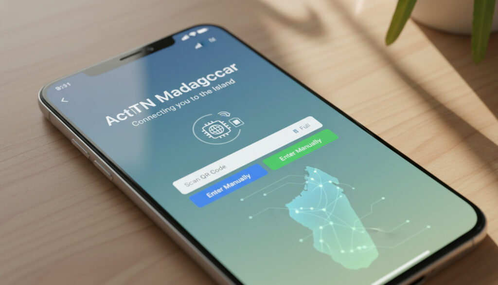 Représenatation de esim Madagascar intégration