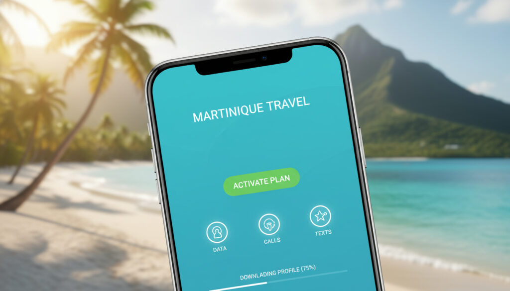 Représenatation de esim Martinique intégration