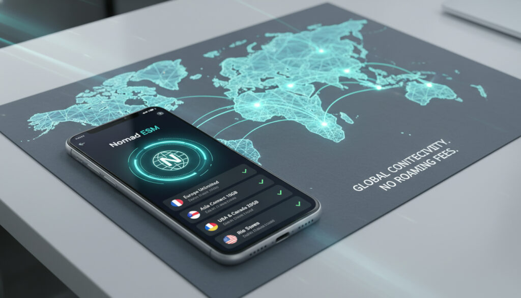 Représenatation de nomad esim