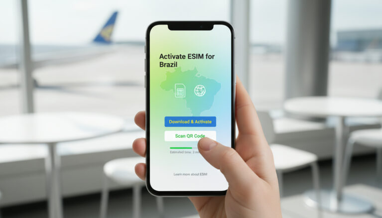 Repr&eacute;senatation de esim&nbsp;Br&eacute;sil&nbsp;int&eacute;gration