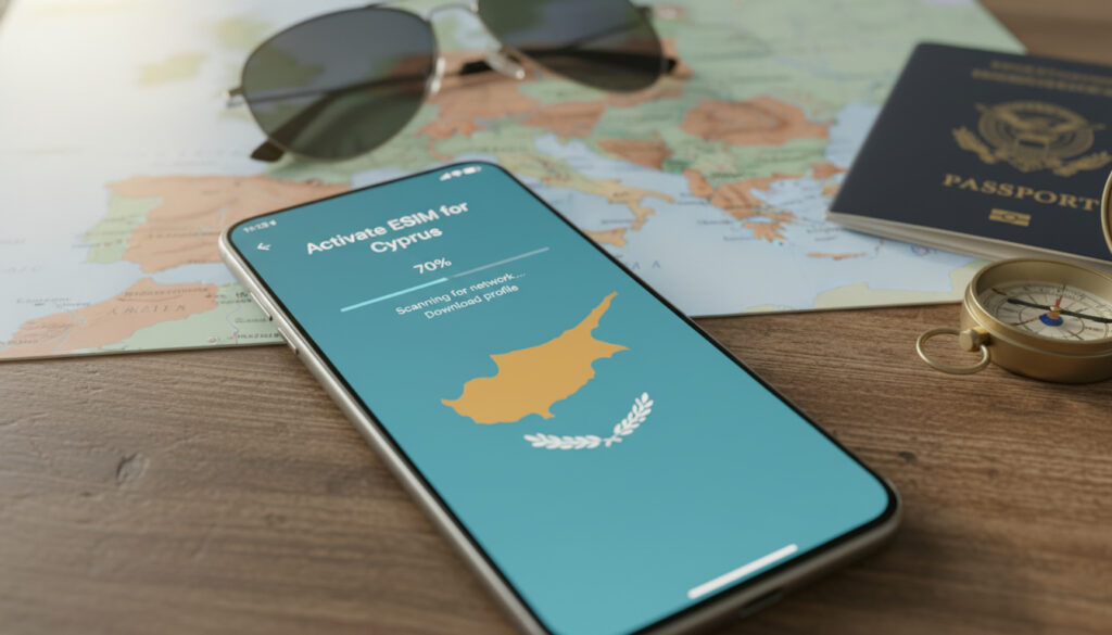 Représenatation de esim Chypre intégration