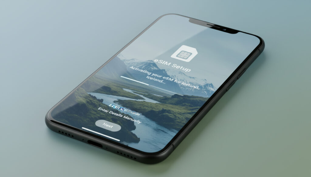 Représenatation de esim Islande intégration