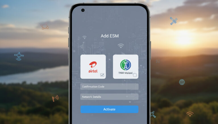 Représenatation de esim Malawi intégration