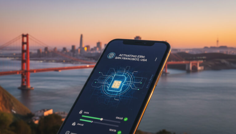 Représenatation de esim san francisco