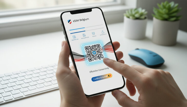 Représenatation de esim Belgique intégration