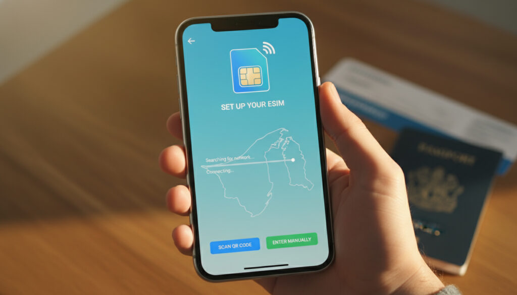 Représenatation de esim Brunéi intégration