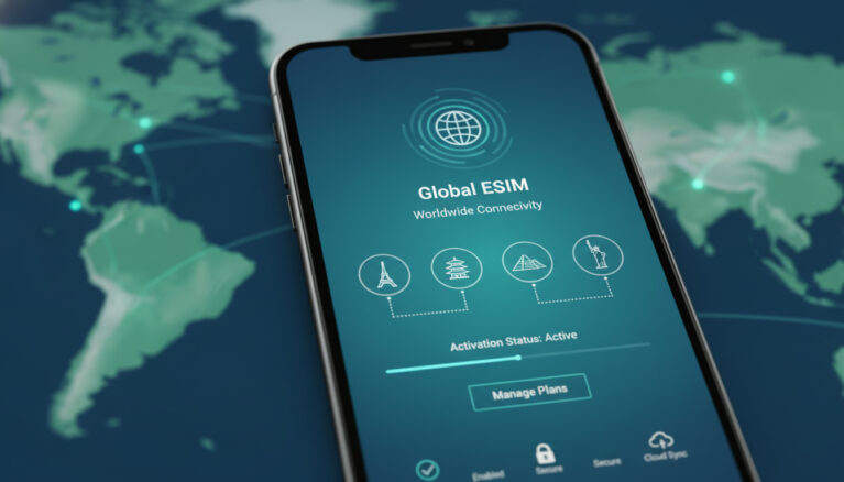 Repr&eacute;senatation de esim&nbsp;Monde&nbsp;int&eacute;gration