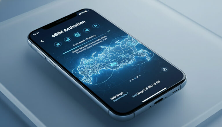 Représenatation de esim Russie intégration