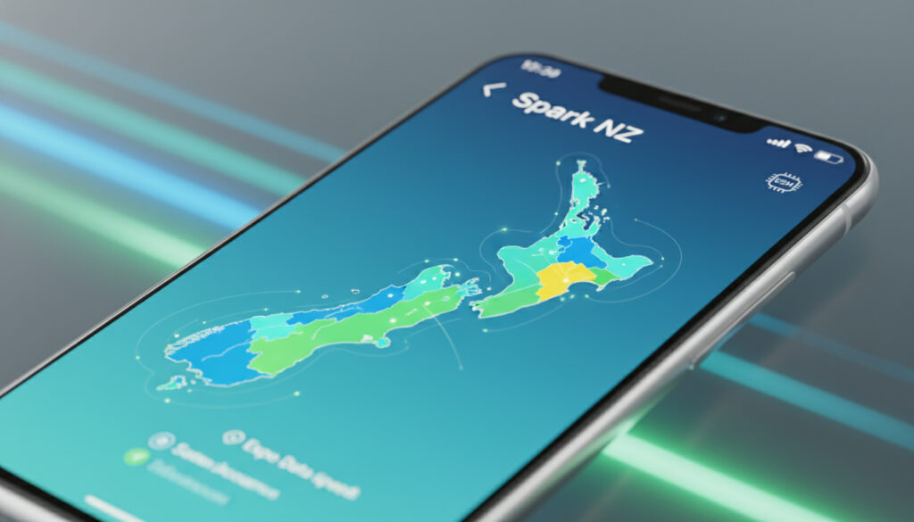 Représenatation de esim spark nouvelle zélande