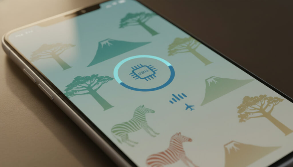 Représenatation de esim Tanzanie intégration