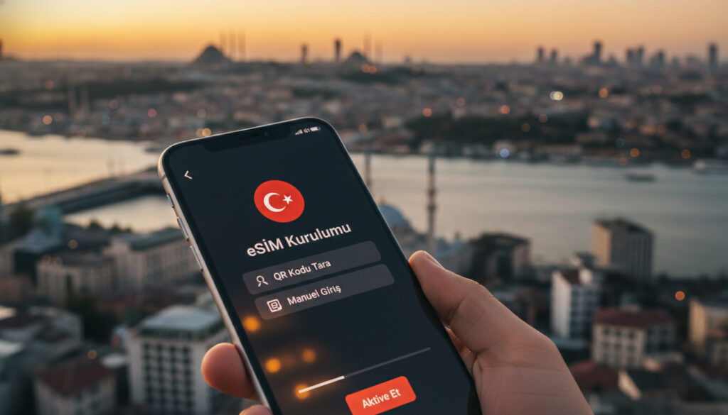 Représenatation de esim Turquie intégration