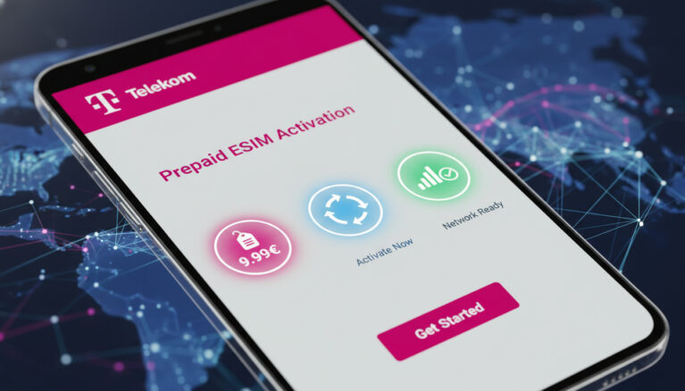 Repr�senatation de esim prepaid telekom